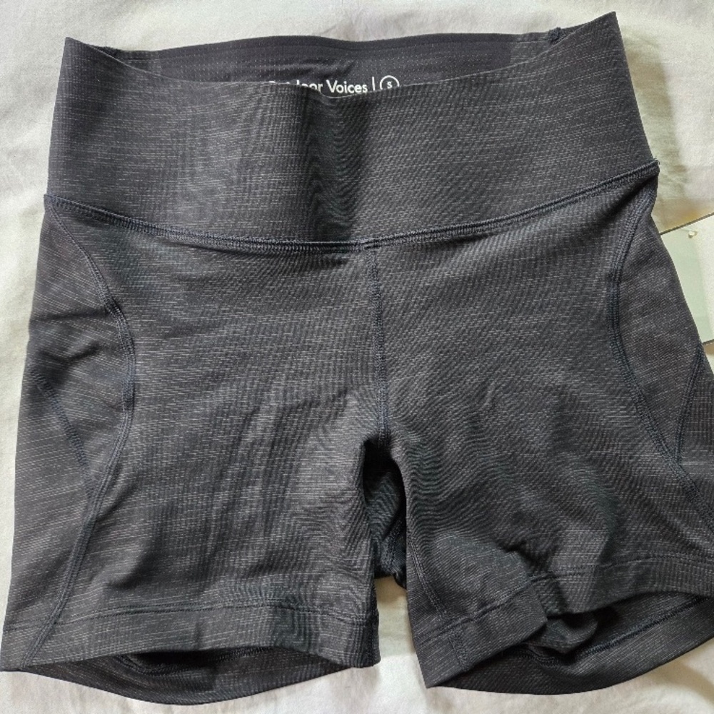 Outdoor Voices - Dark Gray Biker Shorts - Size Small